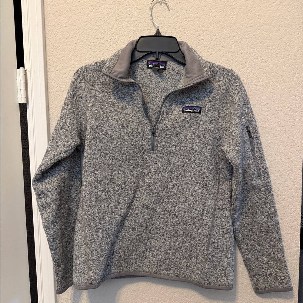 Patagonia women’s better sweater 1/2 zip pullover jacket size small
